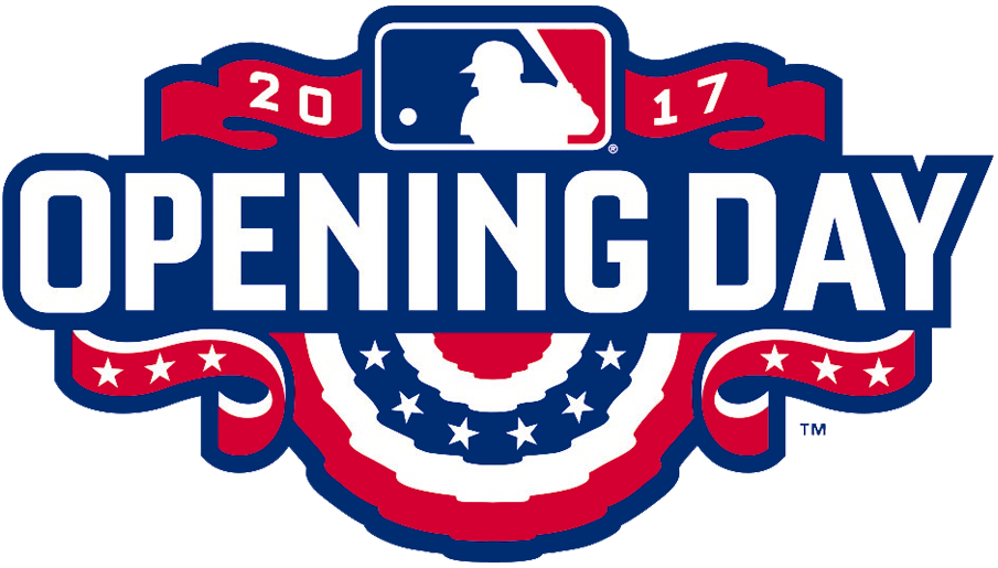 MLB Opening Day 2017 Primary Logo iron on heat transfer